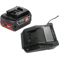 18 Volt 5,0AH Akku mit Ladegerät für Bosch Professional gba 18V Ersatzakku für Bosch gsr gsb gbh gdr gsr 18 v 5.0 ah BAT618 BAT609 BAT609G BAT622 von POWERWINGS