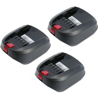 3X 14,4 v Li Akku für Bosch 14,4V psr 14.4 LI-2 psr 14.4 li pst 14.4 li psb 14.4 LI-2 Akku Ersatz für Bosch AL2204CV AL2215CV, 1 600 Z00 002, 2 607 von POWERWINGS