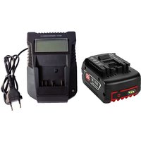 Powerwings - 18 Volt 5,0AH Akku mit Ladegerät für Bosch Professional gba 18V Ersatzakku für Bosch gsr gsb gbh gdr gsr 18 v 5.0 ah BAT618 BAT609 von POWERWINGS