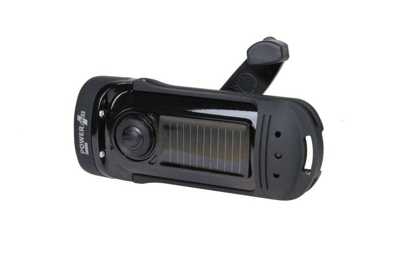 POWERplus LED Taschenlampe Barracuda LED wasserdichte Kurbeltaschenlampe von POWERplus