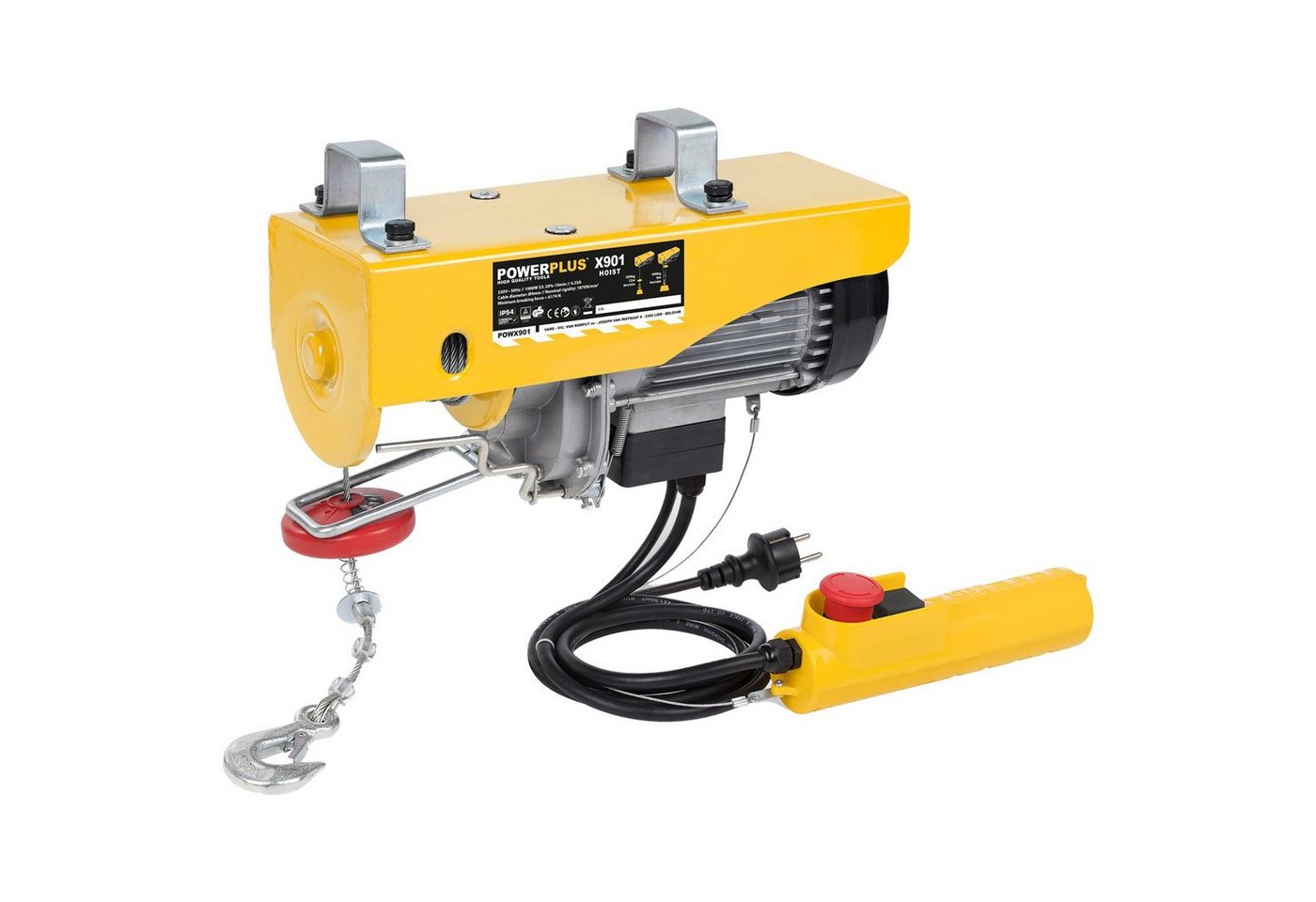 POWERplus Seilwinde elektrische Seilwinde, Elektro-Seilzug POWERplus Seilwinde elektrische Seilwinde, Elektro-Seilzug von POWERplus