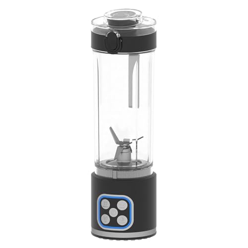POYOCOM Kabelloser Mini-Mixer, 750 ml, abnehmbares Gefäß, leistungsstarker tragbarer Mixer, für Smoothies, Ice Crush, 4 Programme, auslaufsicherer Deckel und Trinkauslauf, USB-C wiederaufladbar POYOCOM Kabelloser Mini-Mixer, 750 ml, abnehmbares Gefäß, leistungsstarker tragbarer Mixer, für Smoothies, Ice Crush, 4 Programme, auslaufsicherer Deckel und Trinkauslauf, USB-C wiederaufladbar von POYOCOM