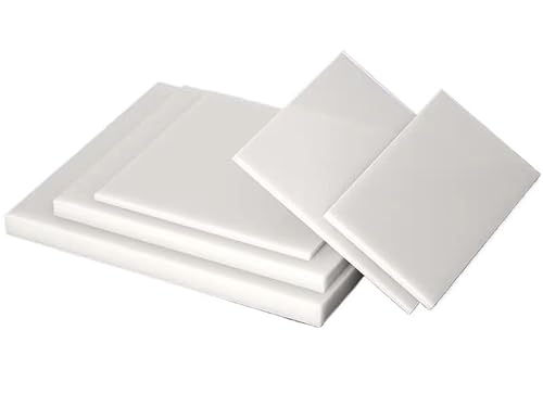 1 Stück 200 mm x 200 mm weiße ABS-Kunststoffplatte – antistatisch und flammhemmend, DIY-/Industrieplatte, 0,5 mm – 5 mm dick(3mm) von POYSCFLQB