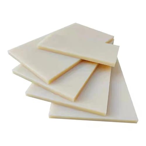 1 Stück beige ABS-Kunststoffplatte – 200 mm x 200 mm, flammhemmend und antistatisch, 12 mm bis 40 mm dick, for Heimwerker/Industrie(20mm) von POYSCFLQB