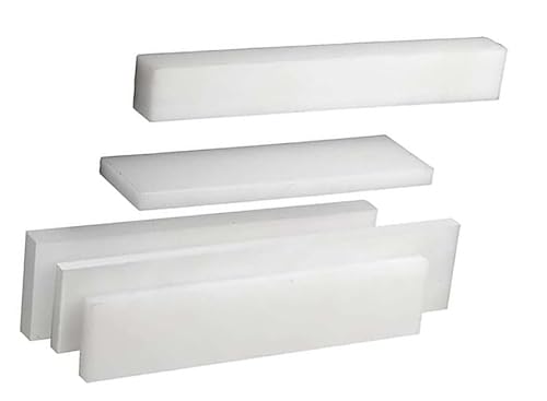 1 Stück hochfeste weiße Nylonplatte – 1 Meter × 80 mm, 12–50 mm dick – Kunststoffplatte for die Bearbeitung/Heimwerken/Modellbau(40mm) von POYSCFLQB