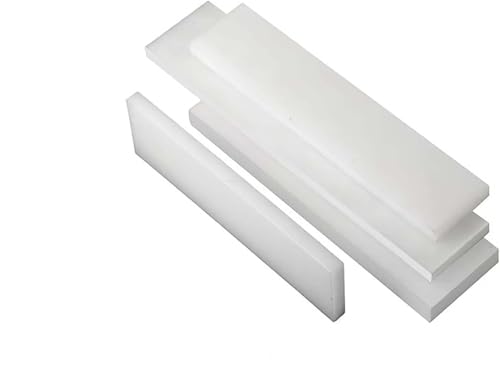 1 Stück hochfestes weißes rechteckiges Nylonblatt – 1 Meter × 40 mm, 12–40 mm dick for Heimwerker/Bearbeitung/Modellbau(40mm) von POYSCFLQB