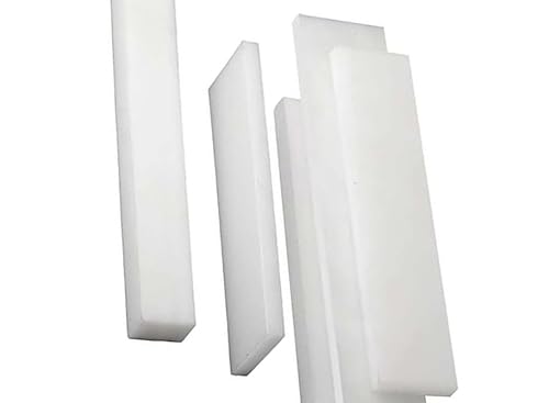 1 Stück hochfestes weißes rechteckiges Nylonblatt – 1 Meter × 90 mm, 12–50 mm dick for Heimwerker/Bearbeitung/Modellbau(40mm) von POYSCFLQB