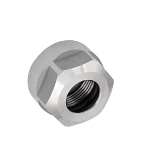 1 Stück hochpräzise ER8-ER40 Spannzangen-Spannmutter M14x0,75 for CNC-Maschinen – Metallmutter(M14x0.75) von POYSCFLQB