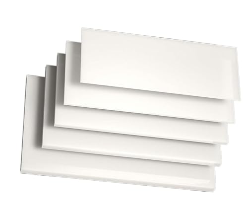 1 Stück weiße ABS-Kunststoffplatte – 100 mm x 200 mm, flammhemmend und antistatisch, 6 mm – 30 mm dick, for Heimwerker und industrielle Nutzung(30mm) von POYSCFLQB