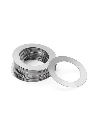 10/20/50 Stück ultradünne flache Unterlegscheiben aus Edelstahl SUS304 – for M7–M20 – Dicke 0,5–1,0 mm(12x16x0.5mm 20pcs) von POYSCFLQB