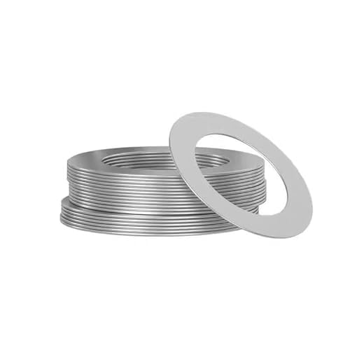 10/20 Stück ultradünne flache Unterlegscheiben aus Edelstahl M10-M20 – hochpräzise SUS304-Dichtungen for Einstellen und Unterlegen(12x18x0.5mm 20pcs) von POYSCFLQB