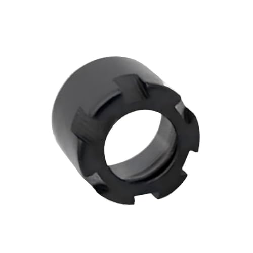10 Stück ER8-ER25 Spannzangenmuttern aus Metall – langlebige Spannfuttermuttern vom Typ A/M/UM for Fräseranwendungen(M19x1.0) von POYSCFLQB