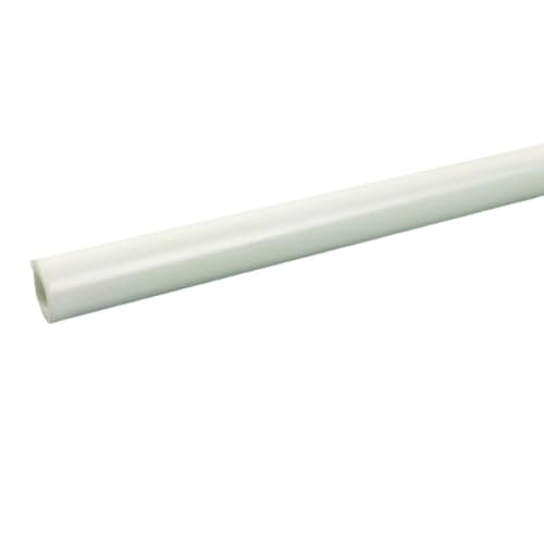 2 Stück 500 mm Fiberglasrohre – leichte hohle Fiberglasstäbe for Isolierung und Konstruktion(White,14x5x500mm) von POYSCFLQB