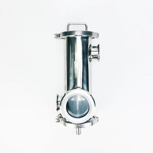 4" OD119 Gin-Korb-Set aus Edelstahl for die Destillation von selbstgebrautem Gin mit V-1500-ml-Filter – Komplettset for Craft-Spirituosen(With Basket 1pcs) von POYSCFLQB