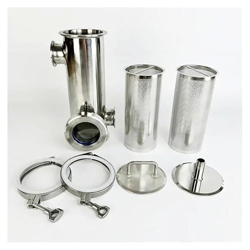 4-Zoll-Gin-Korb-Set for die Heimdestillation – Edelstahl 304 mit V-1500-ml-Filterkorb – perfekt for das Heimbrauen, 2-teilig von POYSCFLQB