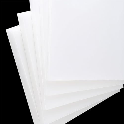 Hochfeste Nylon-Kunststoffplatten – 2–30 mm dicke Polyamidplatte for Industrie- und Heimwerkeranwendungen, 1 Stück(300mmx300mmx25mm) von POYSCFLQB