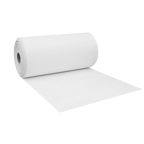 Hochtemperatur-Keramikfaserpapier, 50 x 100 cm, Isolierdichtung for Öfen, Brennöfen und Brennöfen, 2300 °F(Thick: 10mm) von POYSCFLQB