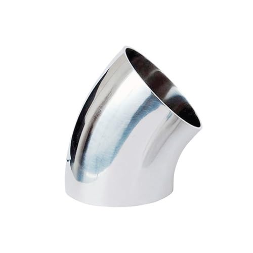 Sanitärschweiß-Rohrverschraubung aus Edelstahl 304, 90-Grad-Winkelstück – langlebiger Schlauchverbinder for einfache Installation (1 Stück)(25x1.5mm) von POYSCFLQB