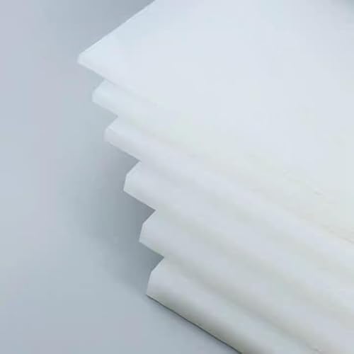 Weiße Polypropylenplatten – 200 mm x 150 mm – langlebige Kunststoffplatten for Heimwerker, Elektronik und industrielle Nutzung – 2er-Pack(150x200x6mm) von POYSCFLQB