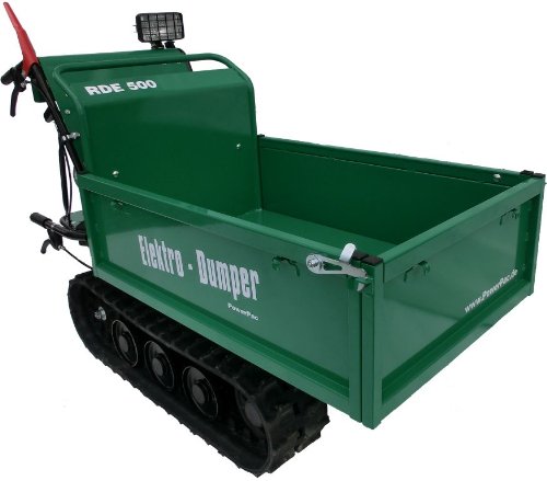 Modell 2025 - DAS ORIGINAL - POWERPAC RDE500 - AKKUDUMPER Elektro RAUPENTRANSPORTER RAUPENDUMPER Dumper MINIDUMPER KETTENDUMPER von PowerPac Baumaschinen GmbH