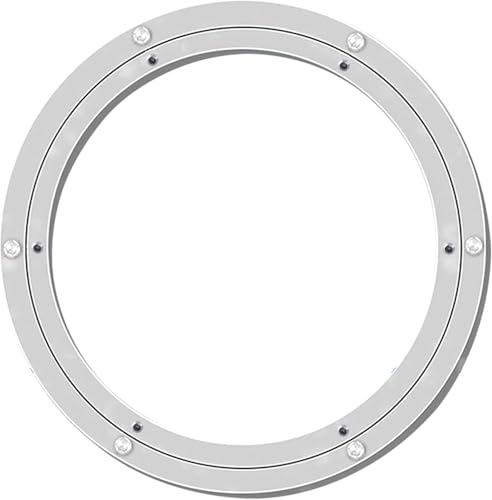 PP-Vic Drehtellerlager Aus Aluminiumlegierung, Drehtellerbeschläge Aus Metall, Leise Und Sanfte Drehung, Geeignet Für Den Runden Esstisch-Ausstellungsständer-Service,500mm(20in) von PP-Vic