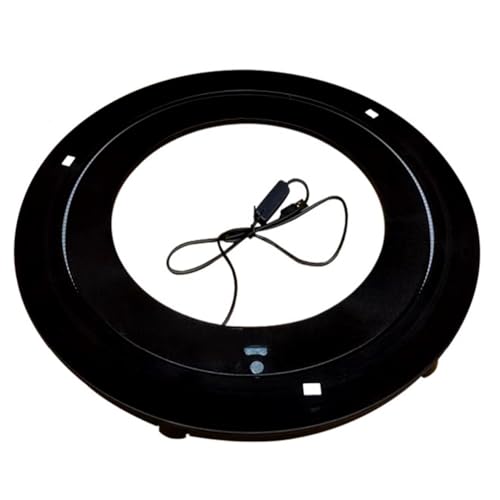 PP-Vic Elektrisches Rundes Drehtellerlager,Lazy Susan Automatischer Manueller Drehteller 360° Drehung,Universal-Drehtellerständer Küchenaufbewahrung Leiser Betrieb,Herkömmlichen Drehtellern PP-Vic Elektrisches Rundes Drehtellerlager,Lazy Susan Automatischer Manueller Drehteller 360° Drehung,Universal-Drehtellerständer Küchenaufbewahrung Leiser Betrieb,Herkömmlichen Drehtellern von PP-Vic
