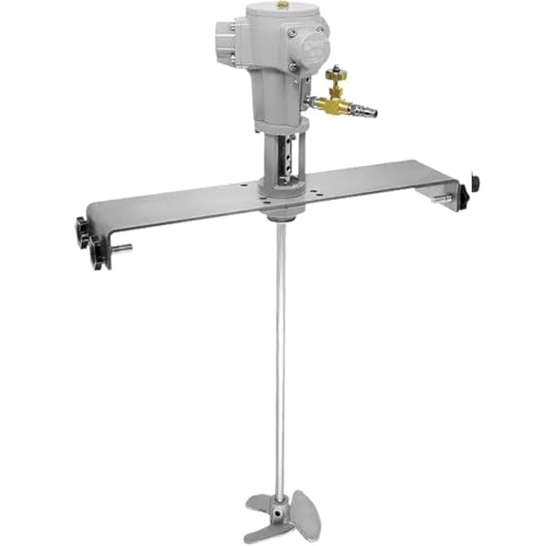 PP-Vic Farbrührer Rührwerkzeug, 5 Gallonen 30 Liter Automatischer Pneumatischer Viskose-Flüssigkeitsmischer, Eimer-Farb-Farbmischer Mit Hebeplattform, Kann Effizient Mischen Und Tinte Mischen,A von PP-Vic