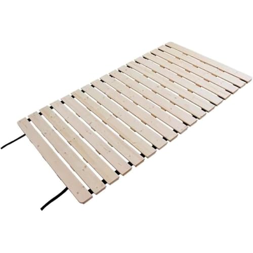 PP-Vic Japanische Tatami-Schlafzimmermöbel, Universelle, Robuste Bettlatten Aus Massivholz,Einzel-, Doppel-, Queen-Size- Und Kingsize-Bettrahmen, Matratzenunterstützung,100 * 200cm/39.37 * 78.74in von PP-Vic