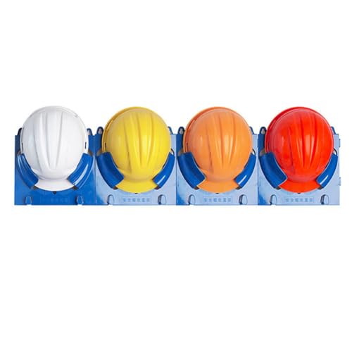 PP-Vic Kunststoff-Schutzhelmständer Zur Wandmontage, Aufbewahrungsbox Für Schutzhelmhalter, Stapelbares Helm-Aufbewahrungsregal Mit Großer Kapazität, Geeignet Für Fabrikgebäude,White 4 pcs PP-Vic Kunststoff-Schutzhelmständer Zur Wandmontage, Aufbewahrungsbox Für Schutzhelmhalter, Stapelbares Helm-Aufbewahrungsregal Mit Großer Kapazität, Geeignet Für Fabrikgebäude,White 4 pcs von PP-Vic