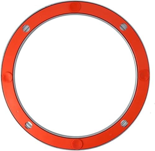 PP-Vic Universal-Dreh-Esstisch Aus Aluminiumlegierung - Schwenklager Der Zentralen Halterung,Glatte Drehplatten-Hardware Des Runden Esstischs,Starke Adsorption, Keine Gleitposition,600mm(24 in) von PP-Vic