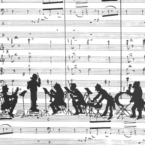 20 Servietten Notenspielen im Orchester | Tischdeko | Decoupage | Serviettentechnik 33x33cm von PPD