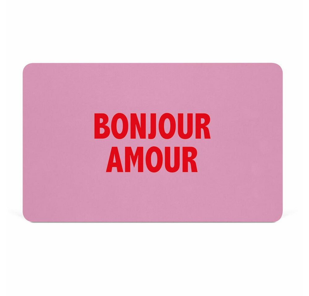 PPD Frühstücksbrett Bonjour Amour D@H Tray, Kunststoff von PPD