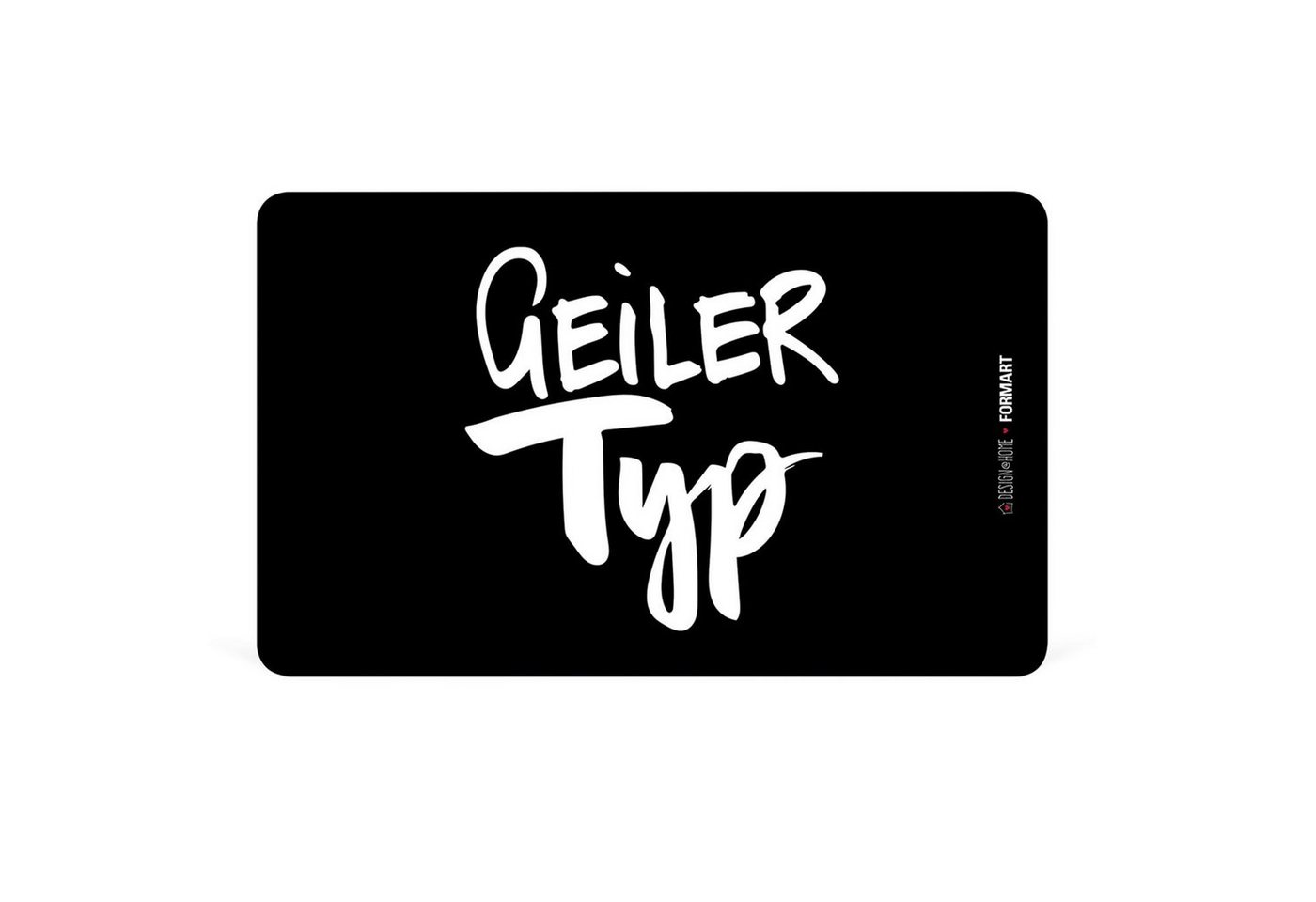 PPD Frühstücksbrett Frühstücksbrett Schneidebrett Geiler Typ Schwarz Weiß ca 23 x 14 cm PPD Frühstücksbrett Frühstücksbrett Schneidebrett Geiler Typ Schwarz Weiß ca 23 x 14 cm von PPD