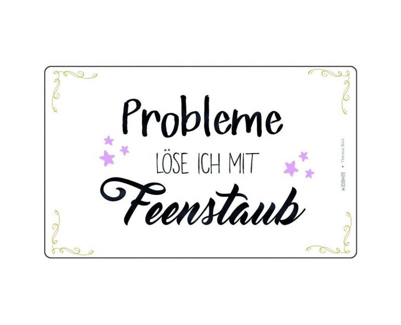PPD Frühstücksbrett Frühstücksbrettchen aus Resopal - Feenstaub, Resopal, (1-St) von PPD
