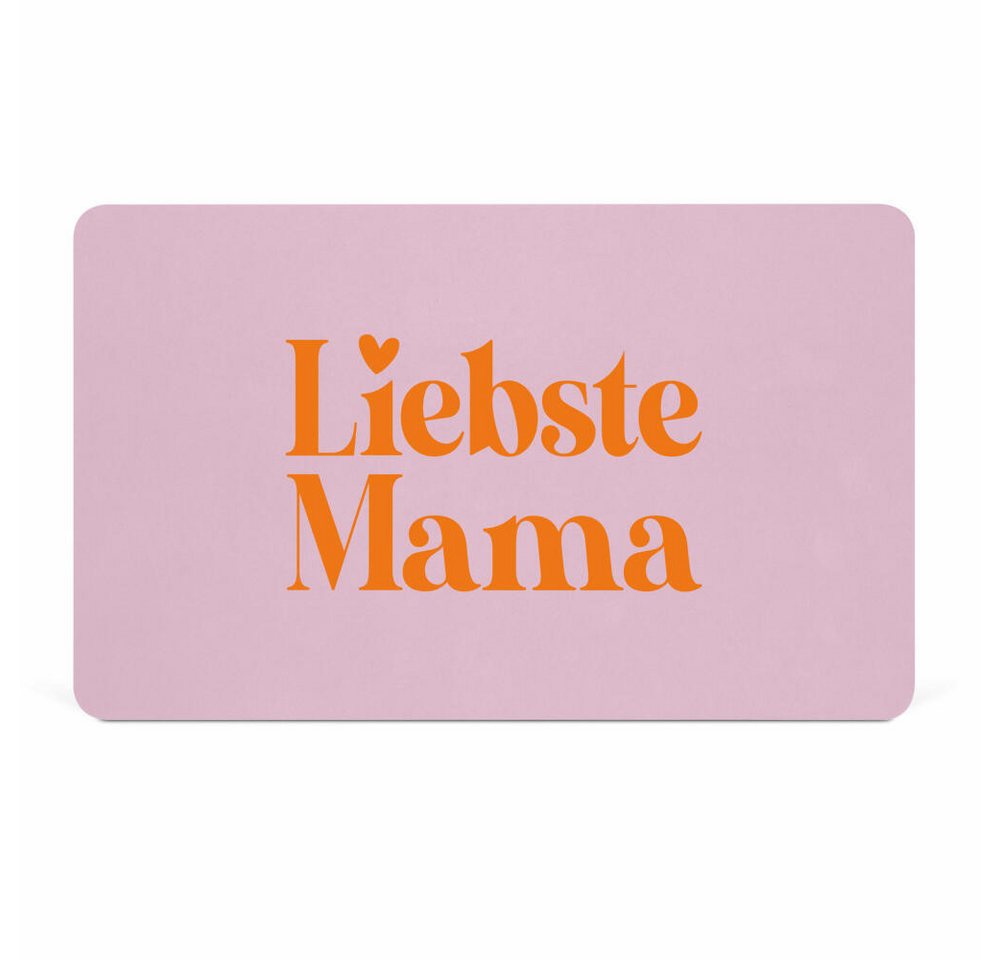 PPD Frühstücksbrett Liebste Mama D@H Tray, Resopal von PPD