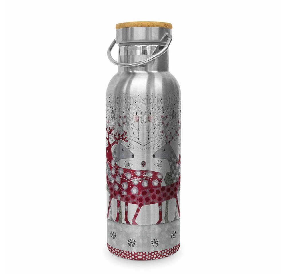 PPD Isolierflasche Scandic Christmas Steel Bottle 500 ml von PPD