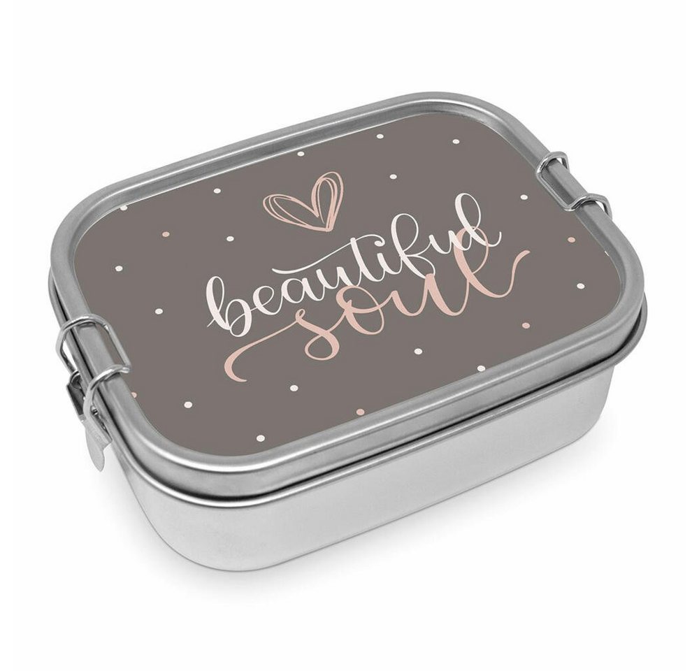PPD Lunchbox Beautiful Soul Steel Lunch Box 900 ml, Edelstahl von PPD