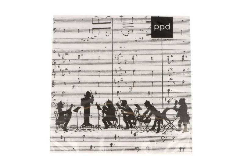 PPD Papierserviette, Orchestra", 20 Stück" von PPD