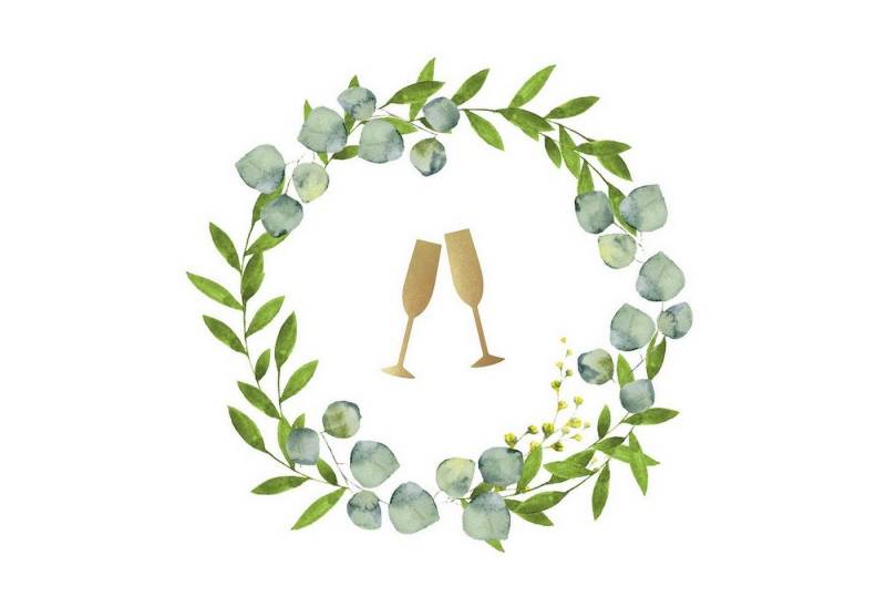 PPD Papierserviette 20 Servietten Champagne 33x33cm, (20 St) von PPD