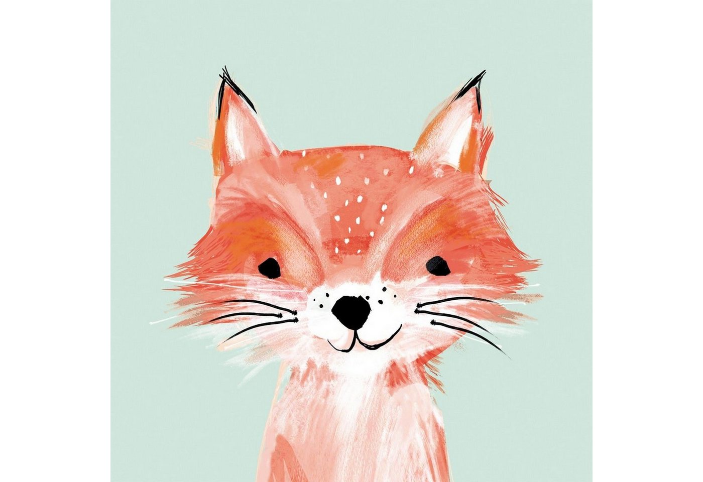 PPD Papierserviette 20 Servietten Foxy 33x33cm, (20 St) von PPD
