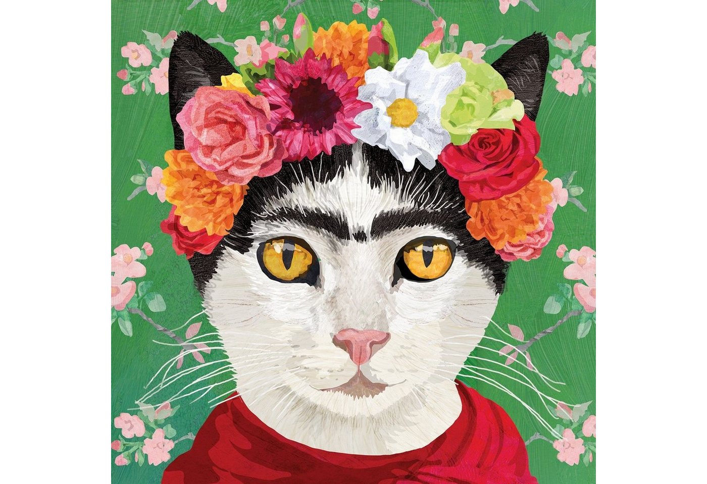 PPD Papierserviette 20 Servietten Frida 33x33cm, (20 St) von PPD