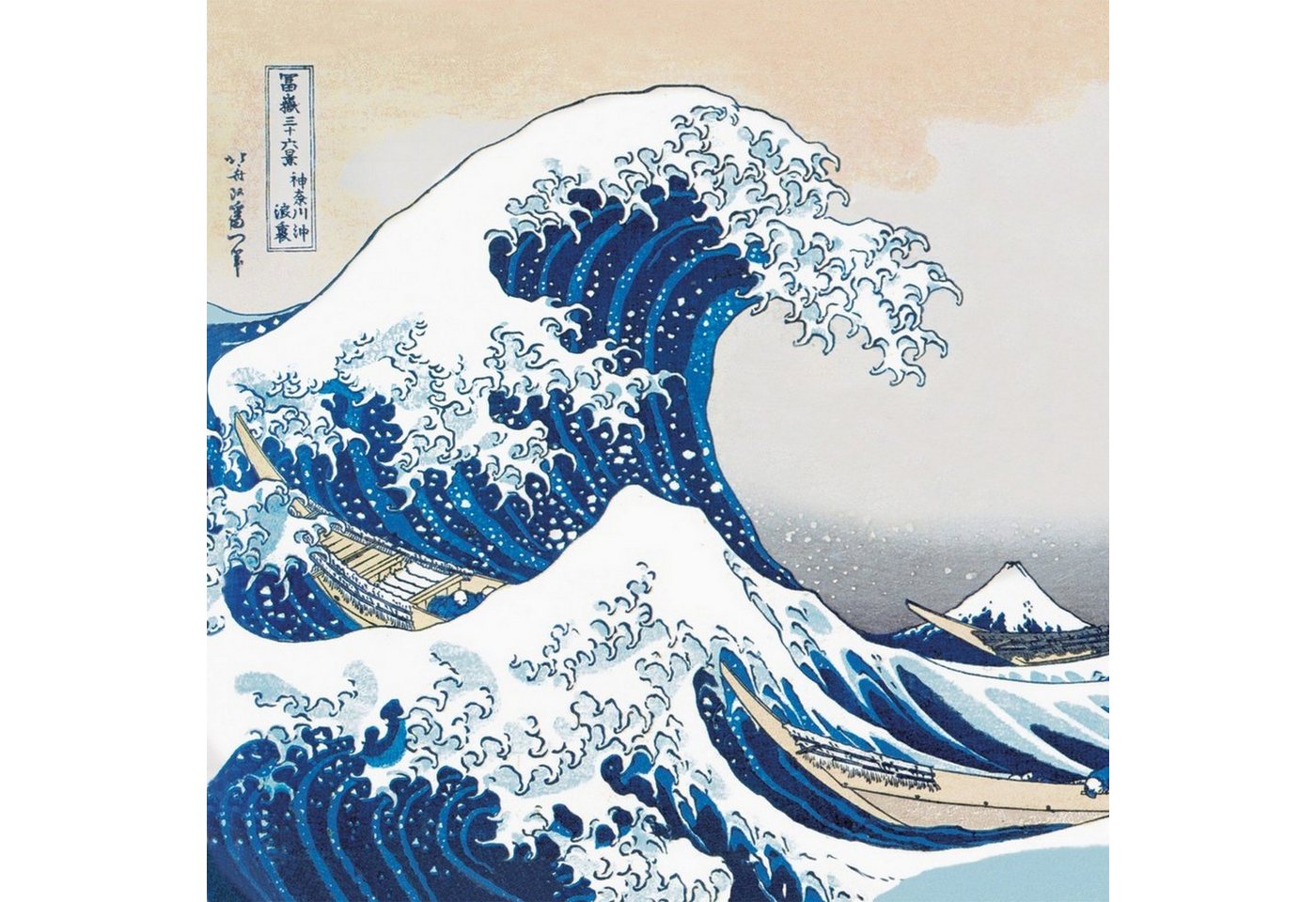 PPD Papierserviette 20 Servietten The Great Wave 33x33cm, (20 St) von PPD