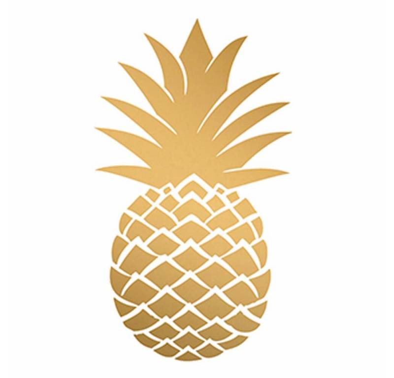 PPD Papierserviette Golden Pineapple 20 Stück 33 cm PPD Papierserviette Golden Pineapple 20 Stück 33 cm von PPD