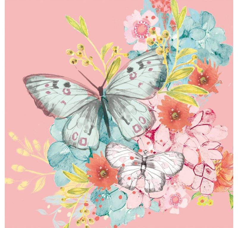 PPD Papierserviette Louise Butterfly 20 Stück 33 cm von PPD