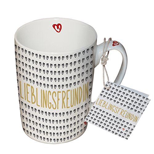 PPD Porzellan Henkelbecher Tasse 0,25L (Lieblingsfreundin) von PPD