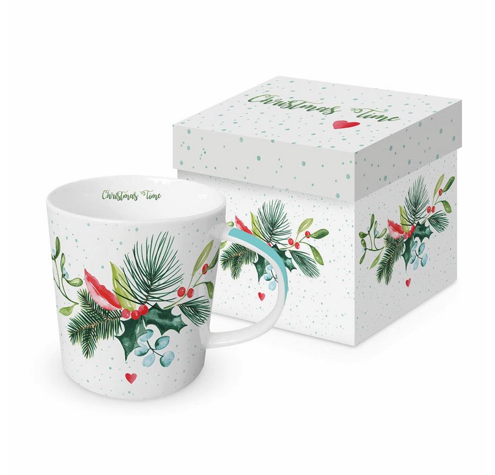 PPD Tasse Christmas Time Trend Mug 350 ml, Bone China von PPD