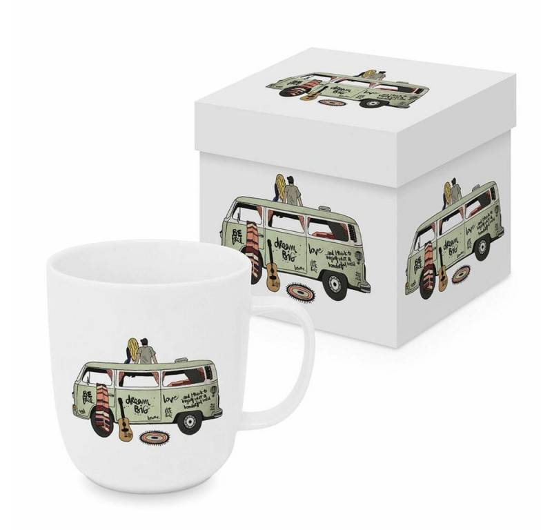 PPD Tasse Freiheit Matte Mug 400 ml, Bone China von PPD
