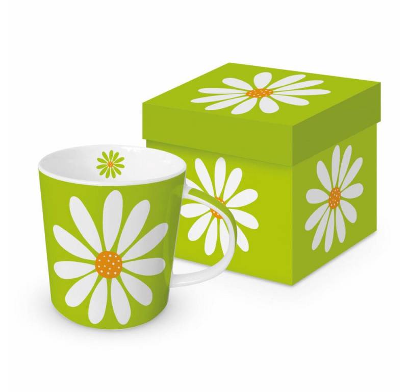 PPD Tasse Happy Flower green Trend Mug GB, 400 ml, New Bone China PPD Tasse Happy Flower green Trend Mug GB, 400 ml, New Bone China von PPD