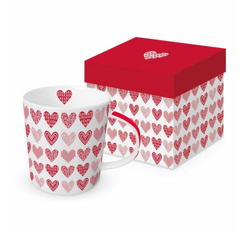 PPD Tasse Heart Mood 400 ml, New Bone China von PPD
