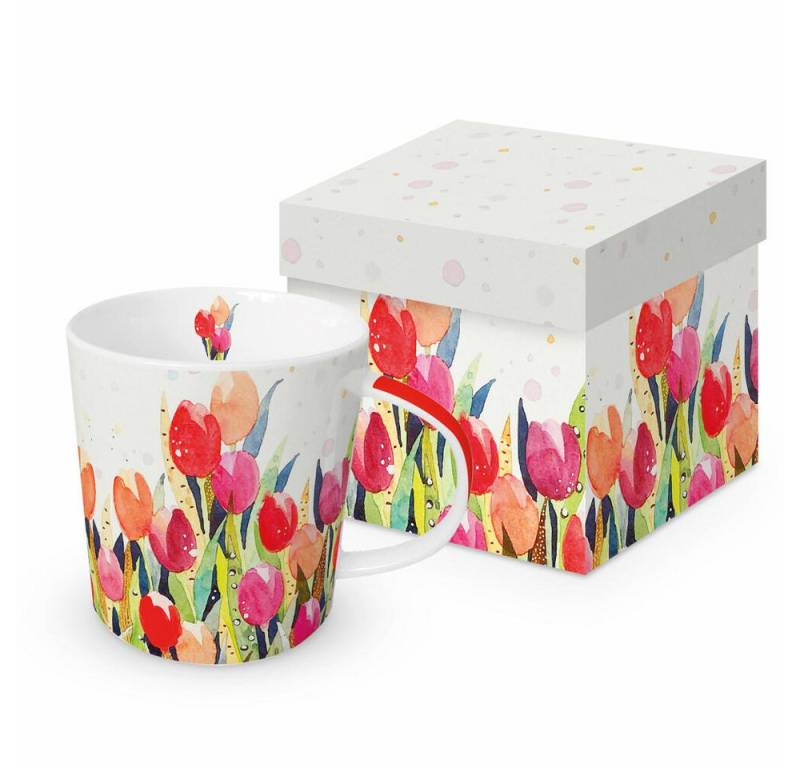 PPD Tasse Tulip Splash Trend Mug GB, 400 ml, New Bone China von PPD